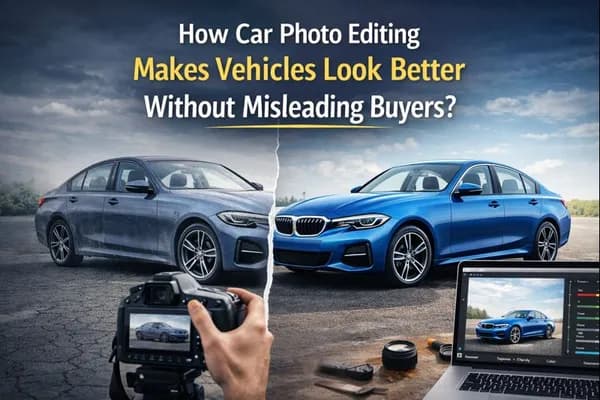How Car Photo Editing Makes Vehicles Look Better Without Misleading Buyers